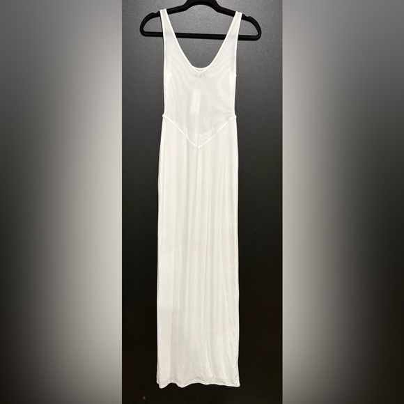 Naked Wardrobe Hourglass Mesh Tank Maxi Dress - Picture 2 of 4